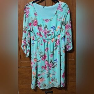 Pinkblush Floral Maternity Dress